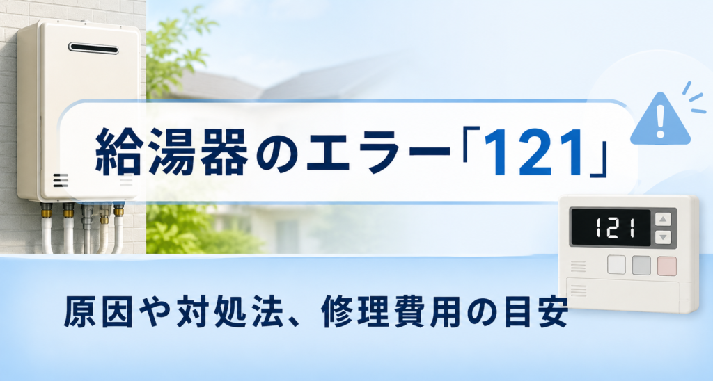 給湯器エラーコード「121」
